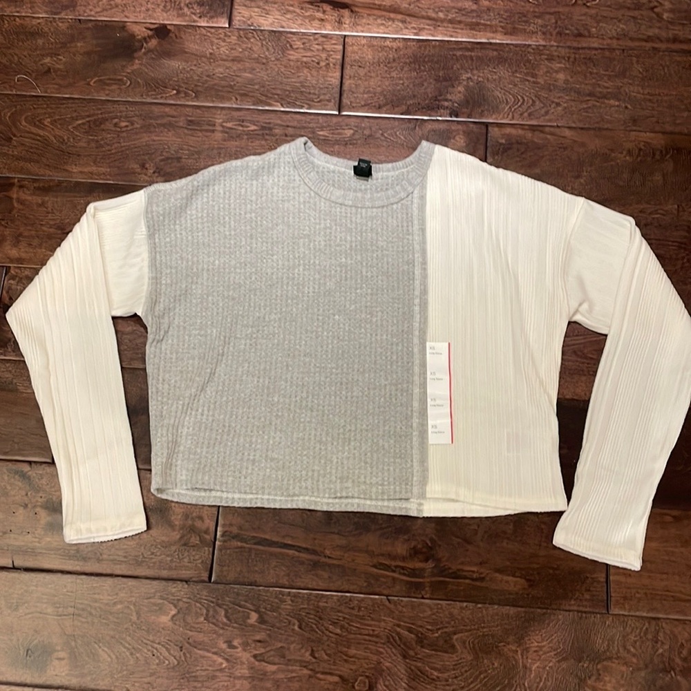 Women’s Cropped long sleeve top XS/Wild Fable